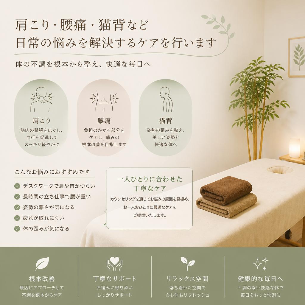 様々な症状に対応