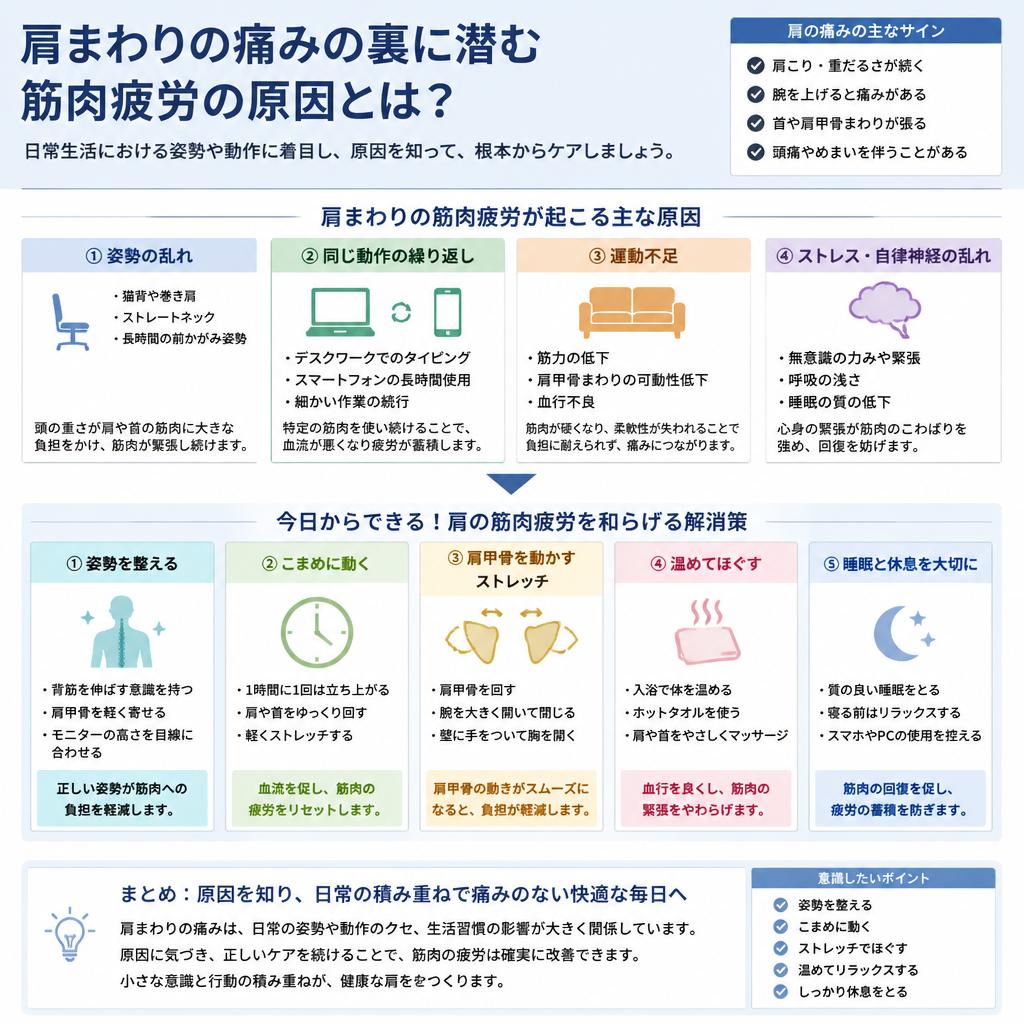 筋肉疲労の原因とは？
